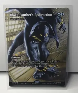 Black Panther's Redirection - Narset's Reversal (Borderless) [Marvel Universe: - Image 1
