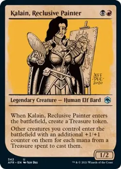 NM - Kalain, Reclusive Painter (Showcase) [AFR - 342] Adventures in the Forgo... - Image 1