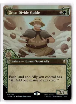 Great Divide Guide (Showcase) 345 Avatar: The Last Airbender TLA Foil NM - Image 1