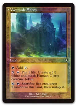 Westvale Abbey (Retro Frame) #474 (Foil) (NM) Innistrad Remastered INR Magic MTG - Image 1