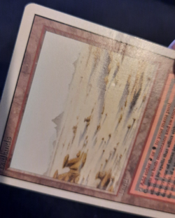 1x Badlands Revised Edition DAMAGED MTG - Image 3