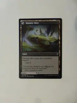 MtG ZNR Zendikar Rising Malakir Rebirth/Malakir Mire NM 0.75 Flat Ship VCT124250 - Image 2