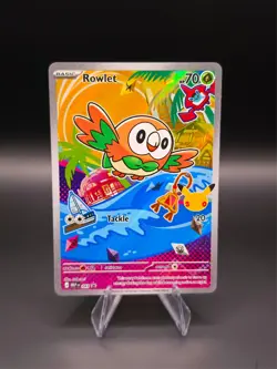Rowlet 043 NM First Partner Illustration Promo Pokemon TCG - Image 1