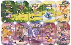 PRESALE Pokemon 30th Anniversary Mini Tin Display Factory Sealed (10 Mini Tins) - Image 2