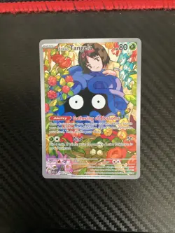 Erika's Tangela 218/217 Illustration Rare Ascended Heroes Pokemon Near Mint - Image 1