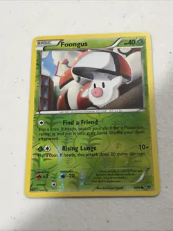 Foongus 8/99 Common Next Destinies Pokemon Reverse Holo - Image 1