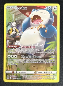 Snorlax TG10/TG30 - Lost Origin - Trainer Gallery Ultra Rare Pokemon TCG Card NM - Image 1