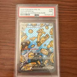 Pokemon Gholdengo EX TCG Prismatic Evolutions Card 164/131 - Image 1