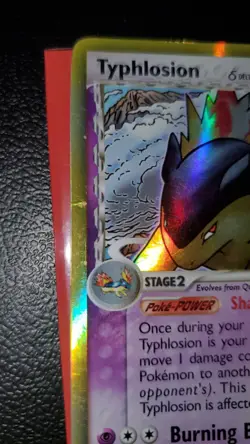 Pokemon TCG Typhlosion Quilava Cyndaquil Trio EX Dragon Frontiers Delta Species - Image 2