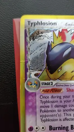 Pokemon TCG Typhlosion Quilava Cyndaquil Trio EX Dragon Frontiers Delta Species - Image 3