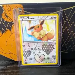 Pokemon TCG Eevee RC14/RC25 Legendary Treasures Radiant Collection Holo - Image 1