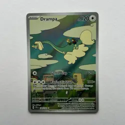 Pokemon Drampa 184/162 SV05 Temporal Forces Illus Rare Holo ENG - Image 1