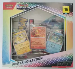 2025 Pokemon TCG Scarlet & Violet Prismatic Evolutions Poster Collection Box - Image 1