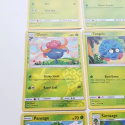 12x Pokemon TCG Grass (Green) Cards Lot of Common, Uncommon, Holo (2016-2017) - Image 3