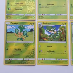 12x Pokemon TCG Grass (Green) Cards Lot of Common, Uncommon, Holo (2016-2017) - Image 5