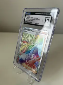 2022 Wallace Pokemon Card Japanese Incandescent Arcana Hyper Rare Holo CGC 10 - Image 2