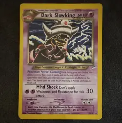 Pokemon TCG Dark Slowking 20/105 Neo Destiny 2000 Rare Regular Unlimited Eng - Image 1