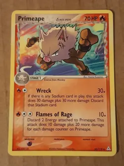 Pokemon Primeape 50/110 ex Holon Phantoms NM-MT See Pictures - Image 1