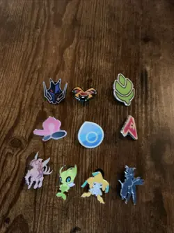 Lot of 10 Pokemon pins - Official - Free USPS Ground Advantage - Image 1