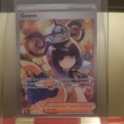 Gwynn #119 SIR Pokemon Pitch Black English Near Mint (Fresh Out The Pack) - Image 1
