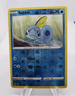 Sobble Reverse Holo Sword & Shield 055/202 Common Pokemon NM - Image 1