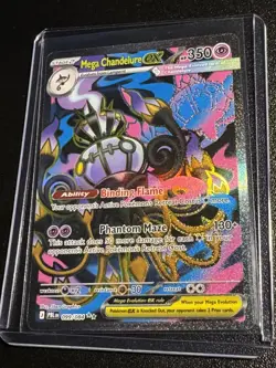 Pokemon ME05: Pitch Black (PBL) Mega Chandelure ex - 099/084 Ultra Rare - Image 4