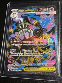 Pokemon ME05: Pitch Black (PBL) Mega Chandelure ex - 099/084 Ultra Rare - Image 5