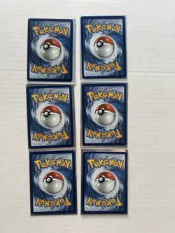 Pokemon TCG 25th Anniversary Pikachu Set Of 6 Near Mint - Image 2