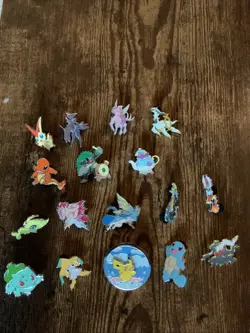 Official Licensed Metal Enamel Pokemon Pin Lot 17x - Free USPS Ground Advantage - Image 1
