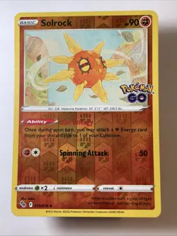 Solrock 039/078 - Pokemon GO Reverse Holo (VLP) - Image 1