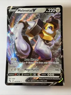 Melmetal V 047/078 - Pokemon GO Holo (NM++) - Image 1