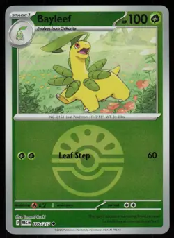 Bayleef (Friend Ball) 009/217 Uncommon Ascended Heroes Pokemon Reverse Holo NM - Image 1