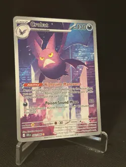 Pokemon TCG Crobat - 093/086 - ME04: Chaos Rising Near Mint - Image 1
