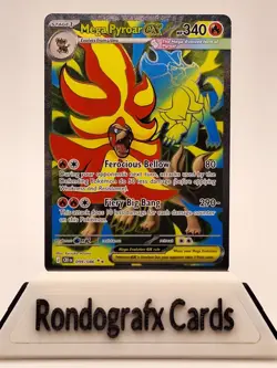 Pokemon TCG Chaos Rising 99/86 Mega Pyroar ex Double Rare - Image 1