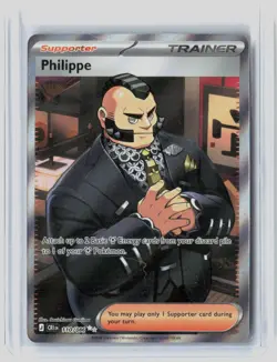 Philippe 110/086 Holo Ultra Rare Chaos Rising Pokemon Near Mint - Image 1