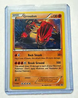 The Pokemon Company Pokemon TCG Groudon XY52 XY Promo Holo EN 130HP - Image 1