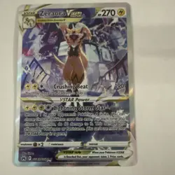 Pokemon TCG Zeraora VSTAR Crown Zenith GG Ultra Rare Holo GG43/GG70 - Image 1