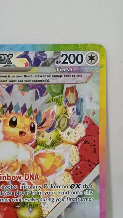 Pokemon TCG Eevee ex 174 SV Scarlet & Violet Promo Promo Holo English 2025 - Image 3