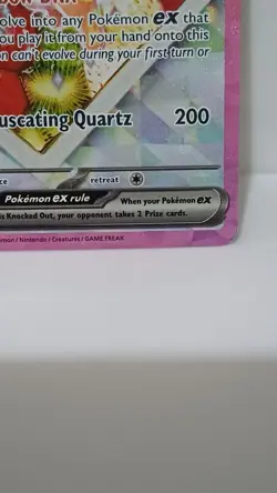 Pokemon TCG Eevee ex 174 SV Scarlet & Violet Promo Promo Holo English 2025 - Image 4