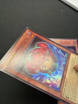 Yugioh Griffoh Ultra Rare CORI-EN004 x2 Near Mint Factory Error On One - Image 4
