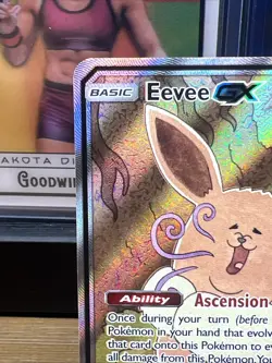 Pokemon TCG Eevee GX SM233 Full Art Black Star Promo Sun & Moon MP - Image 2