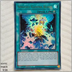 Spright Gamma Burst - BLTR-EN105 - Ultra Rare 1st Edition Yugioh - Image 1