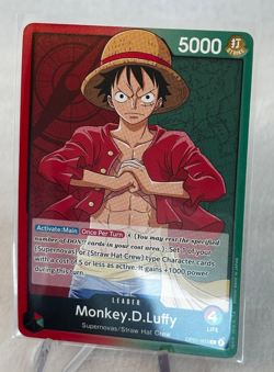 One Piece Monkey D. Luffy OP01-003 Romance Dawn Leader Pre Errata - Image 3