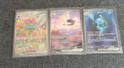 Pokemon Tcg Charizard Venusaur Blastoise ex SIR 200 201 202/165 SV 151 NM - Image 1