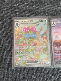 Pokemon Tcg Charizard Venusaur Blastoise ex SIR 200 201 202/165 SV 151 NM - Image 4