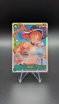 Nami OP14-031 English SR The Azure Seas Seven One Piece Card Game - Image 1