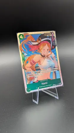 Nami OP14-031 English SR The Azure Seas Seven One Piece Card Game - Image 2