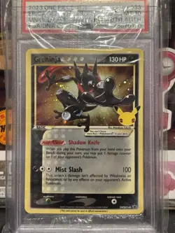 Pokemon TCG Greninja Gold Star SWSH144 Celebrations ETB Promo Sealed - Image 1