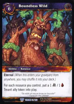 World of Warcraft TCG Boundless Wild - Throne of the Tides 33/263 - Image 1