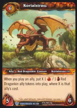 World of Warcraft TCG Korialstrasz - Worldbreaker 211/270 - Image 1